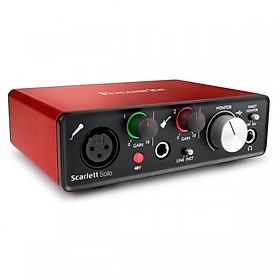 Combo Micro Takstar PC-K850 và Soundcard Focusrite Solo Gen 3