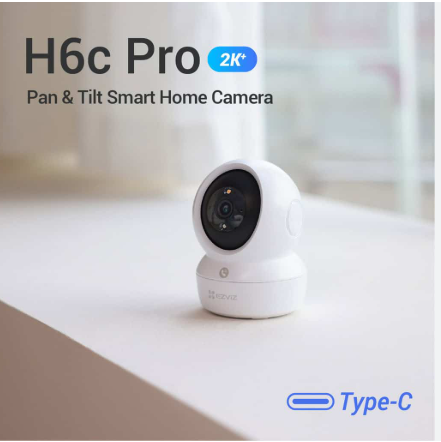 Camera WiFi Ezviz H6C – Giải pháp an ninh bền bỉ, toàn diện cho gia đình Việt