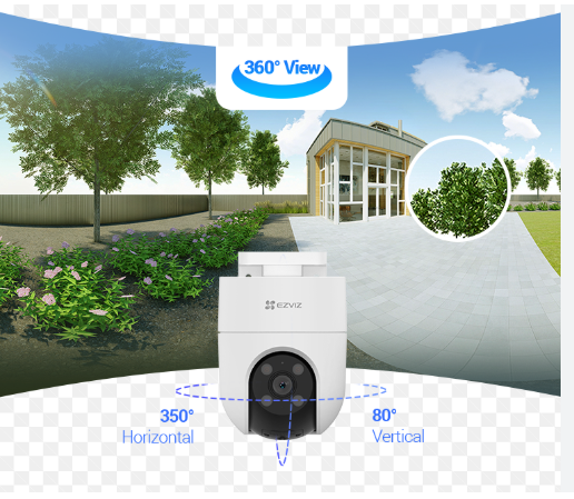 Camera WiFi Ezviz H8C – Giải pháp an ninh mọi gia đình