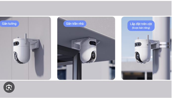 Camera 2 Mắt Ngoài Trời Ezviz H9C –  Nhân đôi quan sát