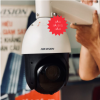 Camera IP PTZ 2MP HIKVISION DS-2DE4225IW-DE, Zoom xa 100 mét, bến cảng, kho bãi
