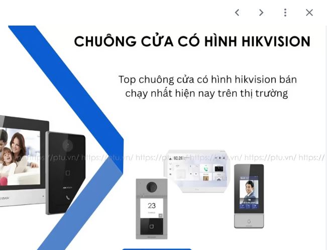 Top 4 thương hiệu chuông cửa màn hình tốt nhất nên lắp đặt tại Bình Phước